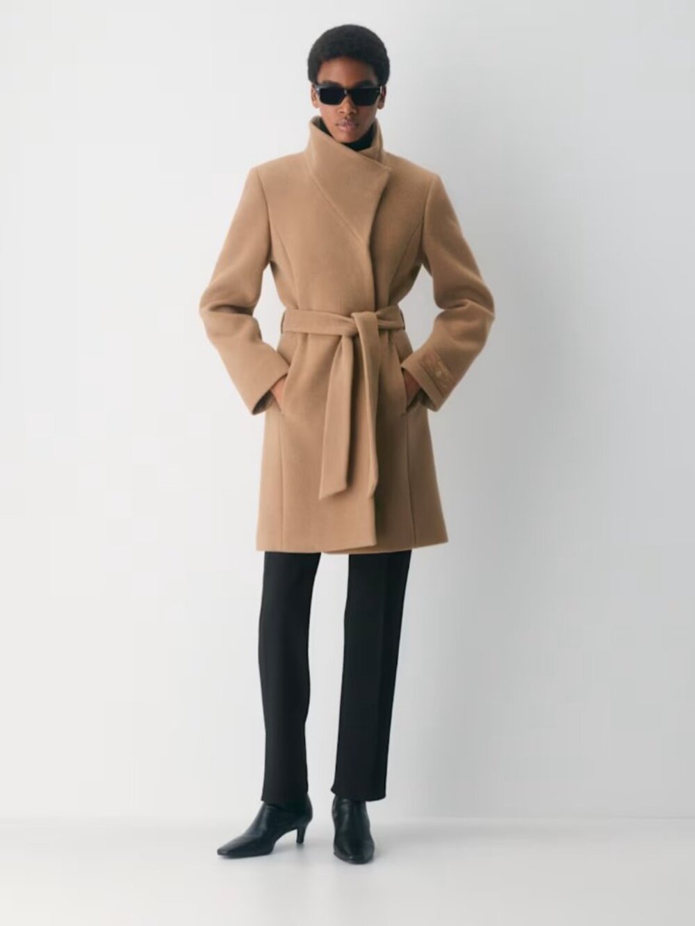 NWT Aritzia The Connor Coat Soft Wool Cashmere Saville S